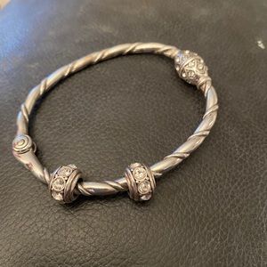 Pandora-like beaded bracelet